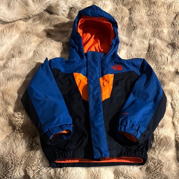 The North Face Other - The North Face Kids Blue and Orange Hyvent Jacket